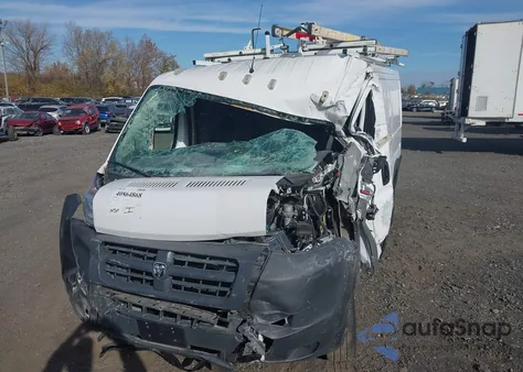 2018 Ram Promaster 1500 Low Roof 136 Wb z USA, uszkodzony, nr VIN 3C6TRVAGXJE153173